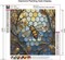 5D Diamond Painting Kits for Adults,Honey Bee Diamond Art Stained Glass Kits for Beginner DIY Diamond Dots Bead Art, Full Round Diamond Painting Gem Art Wall Decor
